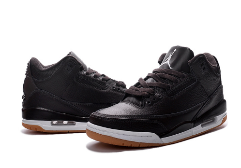 Air Jordan 3 Black Brown White